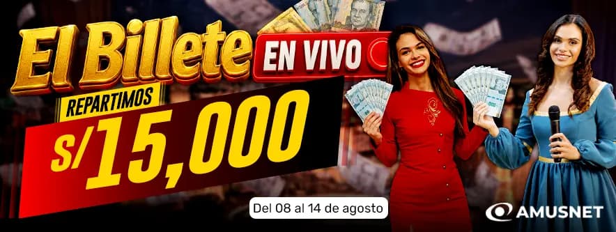 promocion Billete en Vivo